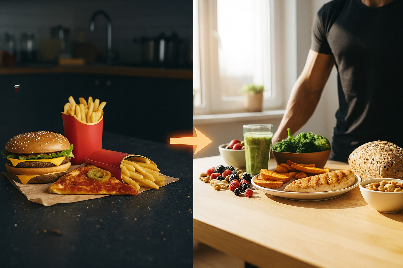 From Fast Food to Fuel: Building a Sustainable Men’s Wellness Diet 