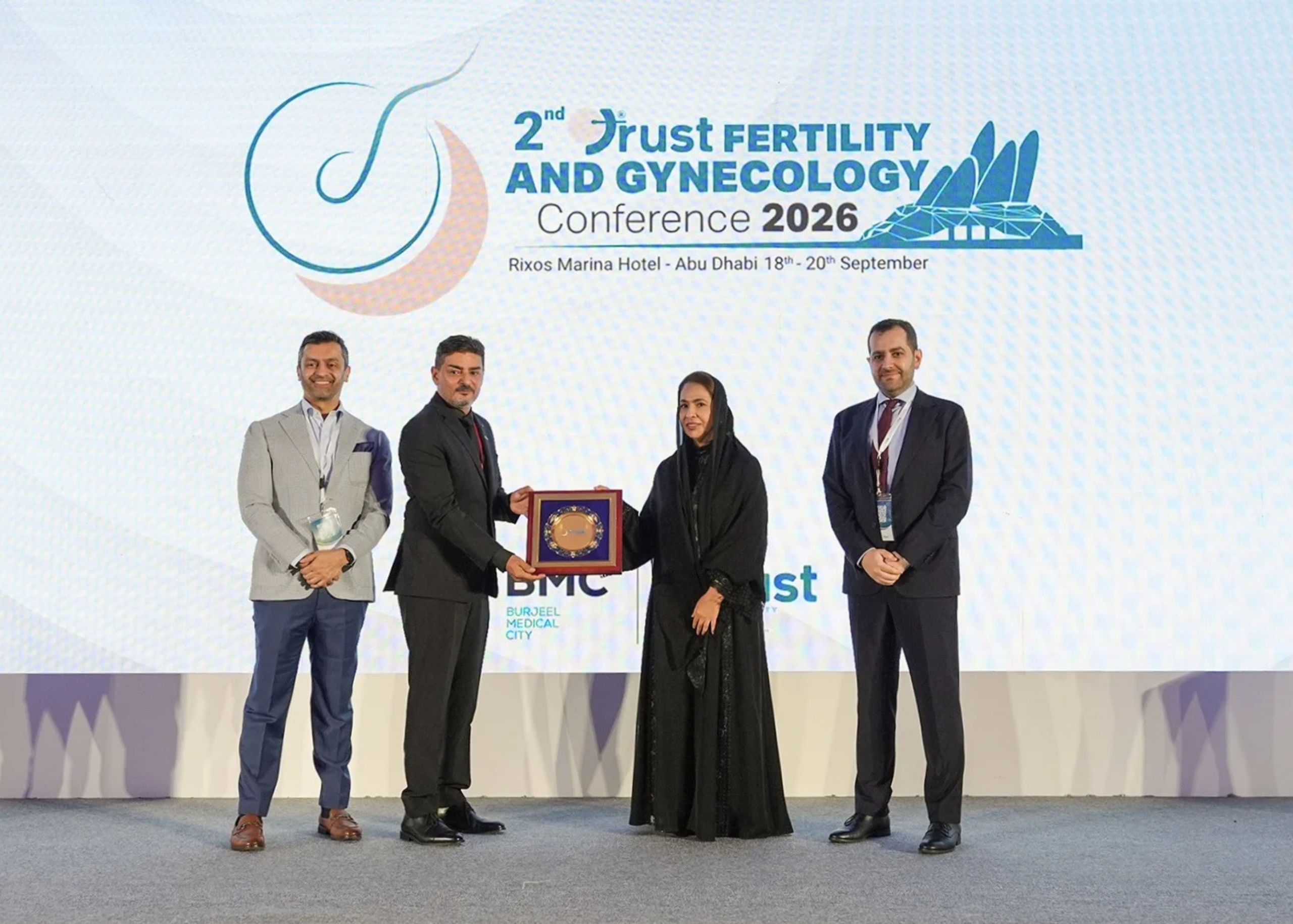 بحضور شما بنت محمد انطلاق المؤتمر الثاني لترست للإخصاب وأمراض النساء في أبوظبي بمشاركة أكثر من 800 خبير ومتخصص 